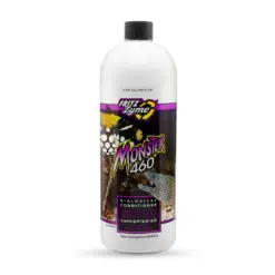 FritzZyme Monster 460, saltwater sludge cleaner, marine probiotic bacteria, reef tank bacteria cleaner, heavy bioload biological cleaner, saltwater aquarium cleaner, marine filter booster, saltwater organic waste digester, non-toxic bacteria additive, FritzZyme marine cleaner